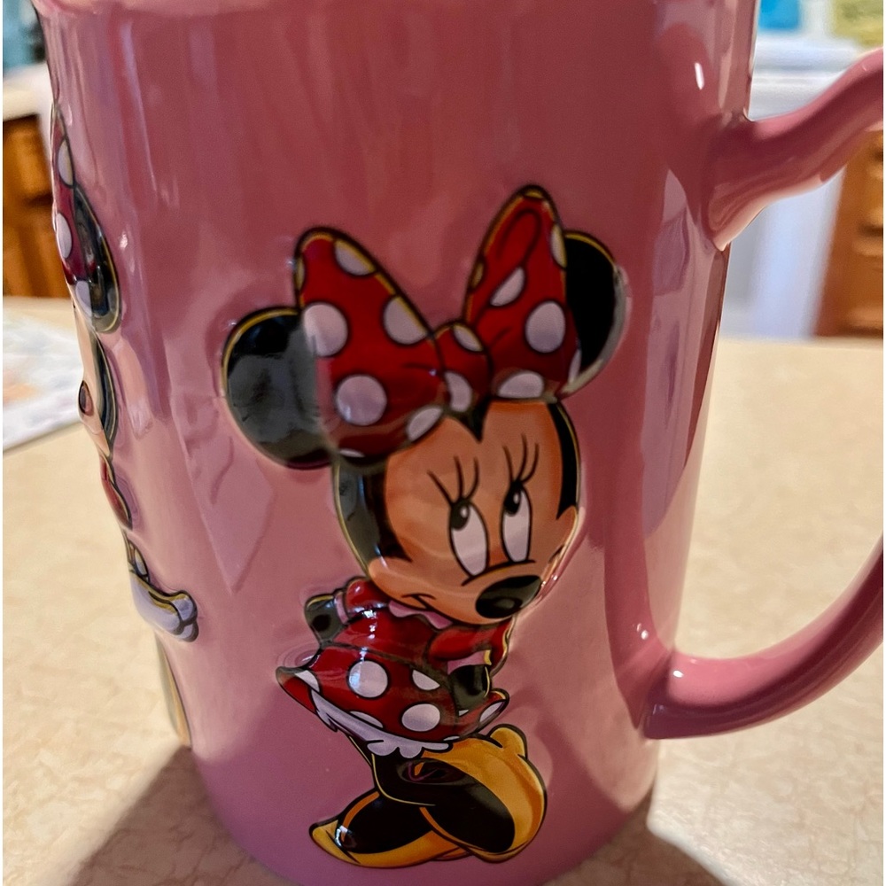 The Many Faces of Minnie coffee mug
